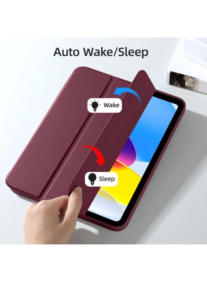 جراب لجهاز iPad Air مقاس 11 بوصة (2025 M3/2024 M2/Air 7 6 5 4) (2025/2024/2022/2020) مقاس 10.9 بوصة، مزود بحامل قلم Apple Pencil، وغطاء ذكي، ويدعم شحن قلم Apple Pencil، وخاصية التشغيل/الإيقاف التلقائي. - Image 4